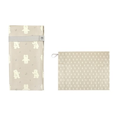 테디베어 휴대용 접이식 피크닉 매트 돗자리 K2663