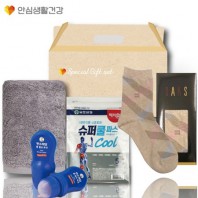 돌봄케어119호(닥스양말+국산타올170g+멘소래담 롤온로션+유한양행 슈퍼쿨파스)
