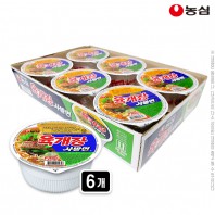 DO_(20박스이상구매가능)농심 육개장사발면86g(벌크)6개입