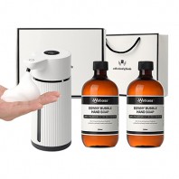 웰세스 WG-152B 대용량 버블 자동디스펜서1P+핸드워시2P 선물세트