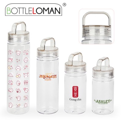 [보틀로만] PET 투명 핸디보틀 300,350,500,700ml