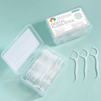 덴탈 스틱 휴대용 치실 일회용 치간 치실(50개입) 케이스포함 Y2632