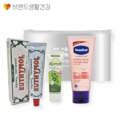 브생건543호 3종세트(카밀 핸드크림+유시몰 치약40g+바세린 핸드크림)