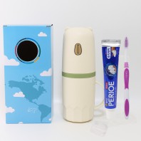 세븐몰 휴대용 곰돌이 칫솔통 칫솔 페리오 치약 세트 칫솔 꽂이 칫솔 보관함 양치컵