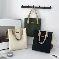 에코 캔버스숄더백