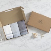 [트래블잇] 명품 대한민국 100%뱀부얀 100%국내생산 호텔수건 180g 3매입 손잡이 타올세트