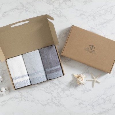 [트래블잇] 명품 대한민국 100%뱀부얀 100%국내생산 호텔수건 180g 3매입 손잡이 타올세트