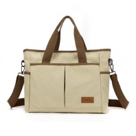 무료인쇄 프리미엄 캔버스 단색 캐주얼 가방 에코백