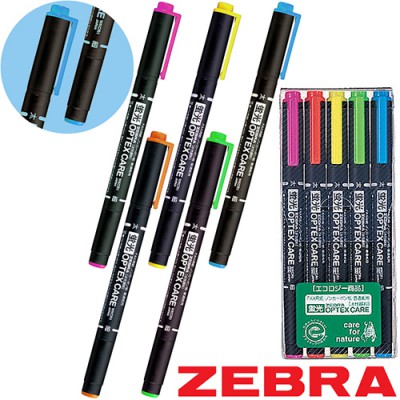 제브라 옵텍스케어5색세트