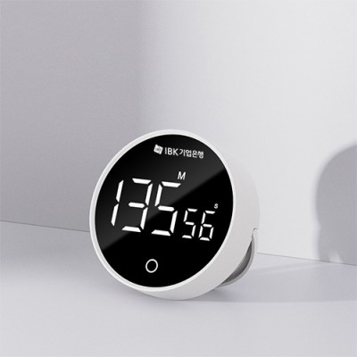 자석 부착 무소음 타이머 k03