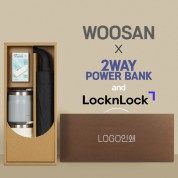 가르시아 3단 블랙곡자손 완전자동우산 +배터리+락앤락 메트로머그2P -세트