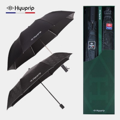 협립 2단 암막 고밀도 VIP 우산/양산 +협립3단엠보수동우산-세트