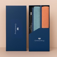 송월 타올우산3매선물세트(CM스티치헤링본2+카이만3단완자동우산1)