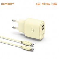 드리온 가정용 GaN PD 25W 2구 CtoC (버터)