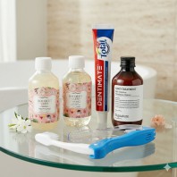 부케가르니 샴푸 바디워시 니체 접이식칫솔 여행용 5종세트