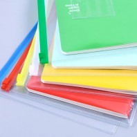 로페리아 A4 18C 투명 지퍼 문서 가방(0217137)