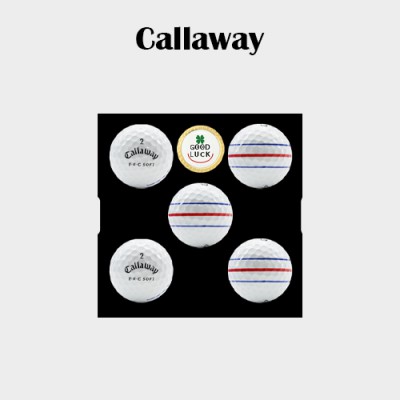 [캘러웨이] ERC SOFT 5구 볼마커세트 (3피스)