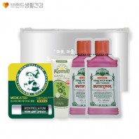 브생건503호 3종세트(카밀 핸드크림+멘소래담 립밤+유시몰 가글)