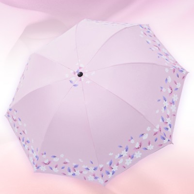 루티네 플라워 3단 수동 암막 양우산