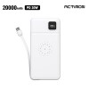 엑티몬 LCD PD20W 무충15W보조배터리20000mAh