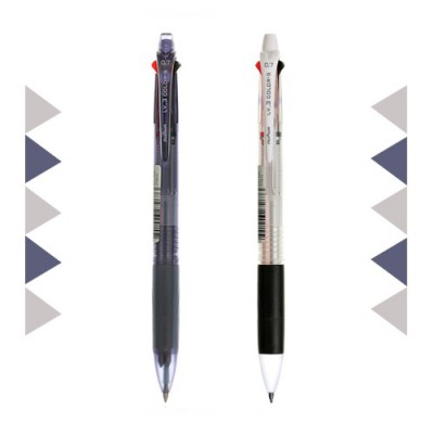 문화초저점도3색볼펜에스