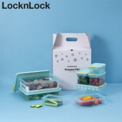 락앤락_106s8BLU 프리저 핏 냉동실 정리 실속 세트 8P_냉동실용기 8개