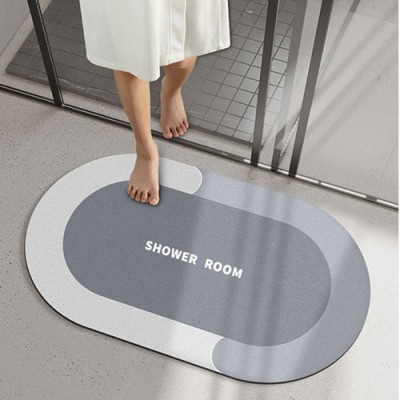 미끄럼 미끄럼방지 빨라쓰는 발매트 물흡수 규조토 매트 현관 주방 욕실 화장실 판촉용 선물 사은품 답례품