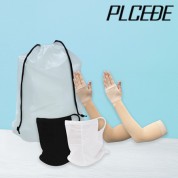 플씨드 여름 3종 EVA파우치 G세트 (선케어 스킨 손 쿨토시+메쉬 귀걸이 쿨마스크)