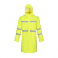 에코라이프 형광 일체형 안전우의 우비 CB366