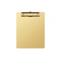 CI424 모던오피스 시크 골드 호텔용 스테인레스 클립 바인더 A5