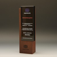 송공 영문 감사 원목 상패 E5180