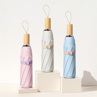 에코우드 8K 3단 수동 우양산(UPF50+)