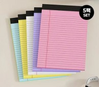 46_팻셀법률용노트패드5팩세트
