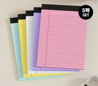 46_팻셀법률용노트패드5팩세트