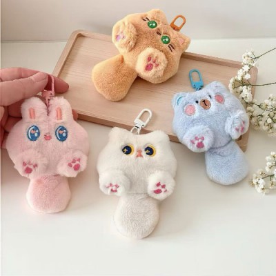 로페리아 봉제뽀글이 고양이 키링(0217664)