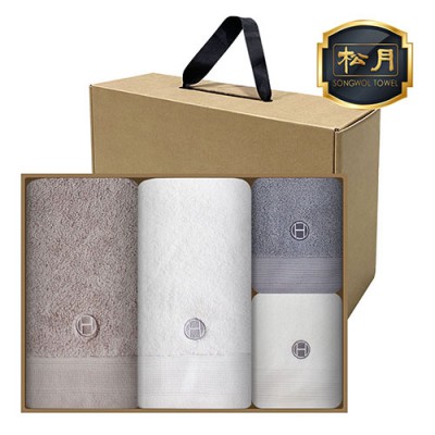 [송월] 클래식40 2장+클래식36 핸드타올 2장(4매세트)