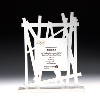 트로피 금속 공로 퇴직 감사 송공패 E5083