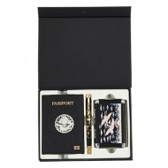 훈민정음볼펜+곤룡포나전가죽여권지갑+쌍학손톱깍이3종세트