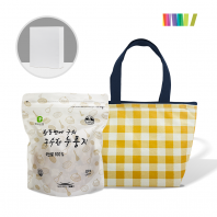 세트)누룽지320g + 체크쁘띠 보냉백