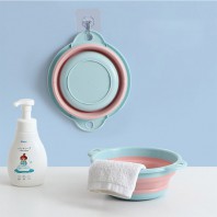 제이엘 심플 실리콘 접이식 세수대야 다라이 소형