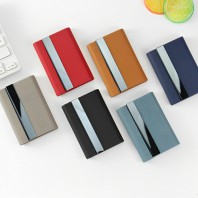 제이엘 블랙 타이 메탈 패브릭 콤보 명함집 명함케이스