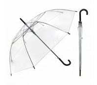 무표 60자동 POE 엣지바이어스 투명 장우산