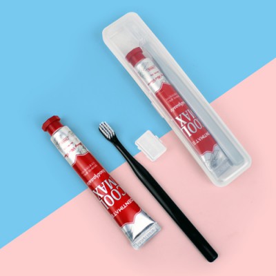 Nard 나드 컴팩트 작은모 칫솔 쿨맥스 치약 휴대용 치약칫솔 세트