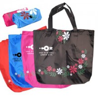 코스모스 꽃 지갑형 시장가방