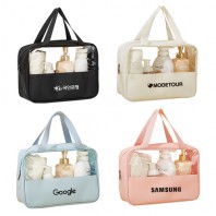 PVC 파스텔 투명 비치가방 수영가방 여행가방 비치백 물놀이가방