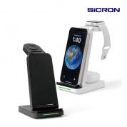 시크론 ENW-T530 3IN1 고속 멀티 무선충전기 (애플워치/갤럭시워치)