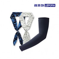 [레포마] 국산 펭귄쿨토시 + 스토퍼 쿨스카프 세트