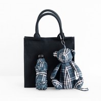 곰돌이 파우치 키링 3단 접이식 양우산