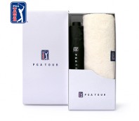 PGA 3단수동 암막 우양산+200g코마사타올세트