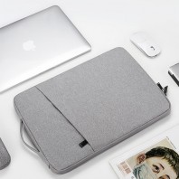 로페리아 심플 디자인 플리스 안감 노트북 가방(15.6인치)(0216816)